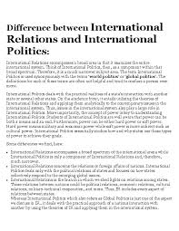 Navigating the Intricacies of International Politics and Relations: A Global Perspective